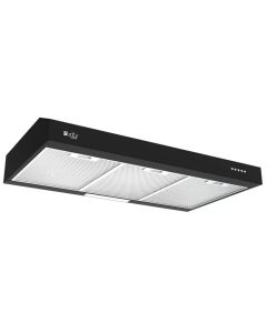 Purity Slim Hood 90cm - 450 m³/h Suction Power - Black - PTSLIM 90 BL