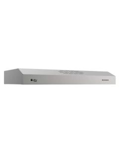 Purity Slim Hood 90cm - 450 m³/h Suction Power - Silver - PTSLIM 90 X