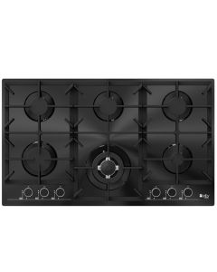 Purity Built-in Gas Hob 90cm - 6 Burners - Black - HPT902G