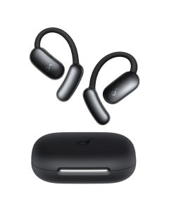 أنكر سماعة أذن لاسلكية Soundcore AeroFit 2 بمساعد ذكي موديل A3874H12 - أسود