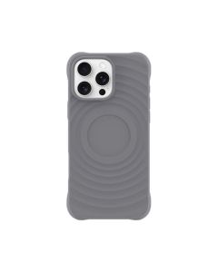 ديفيا ريبل جراب ظهر لهاتف أيفون 16 برو مغناطيسي Shockproof (6.3) - رمادي