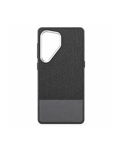 Vegan Leather Case For Samsung S25 Ultra - Gray