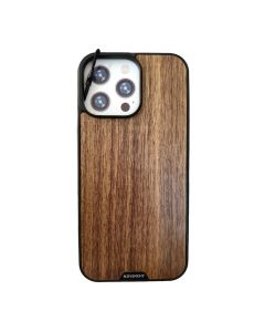 Movenchy Cover For iPhone 16 Pro Max - Wood