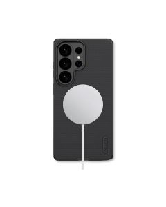 نيليكن جراب ظهر Super Frosted Shield  لسامسونج S26 ألترا مع Magsafe - أسود
