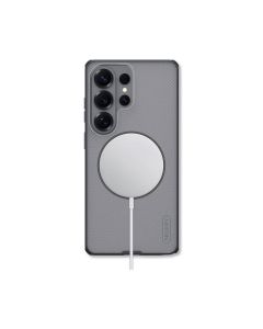 نيليكن جراب ظهر Super Frosted Shield  لسامسونج S26 ألترا مع Magsafe - شفاف أسود