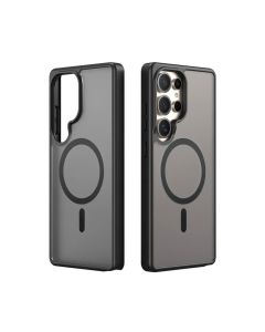 جراب ظهر لهاتف سامسونج S25 ألترا Magsafe - أسود مطفي