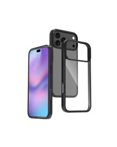 Magic Mask Q - Series Back Cover For iPhone 17 Pro - Black Edge