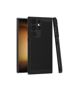 Cover For Samsung S25 Ultra Breathable Cover Ventilation Anti-Overheating Phone Case - Black