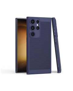 Cover For Samsung S25 Ultra Breathable Cover Ventilation Anti-Overheating Phone Case - Blue