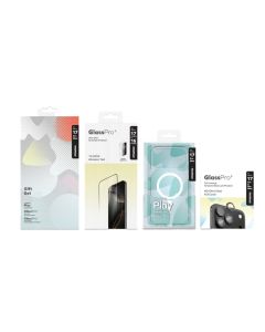 Momax iPhone 17 Pro Max Protection Bundle Set ( Case + Screen + Lens ) - Clear