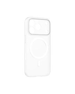 Momax Lite Case With Magnetic For iPhone 17 Pro Max - Transparent White