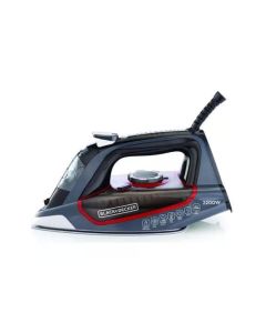 BLACK+DECKER Steam Iron With Ceramic Soleplate - X2050