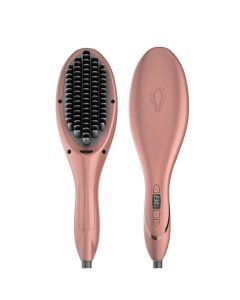 Rush BrushÂ® Hair Straightening Brush S3 - Rose Gold - 9860