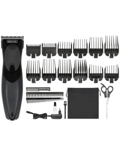 Wahl Hair Clipper Stainless Steel Hair & Beard cutter - Black - 09639-816