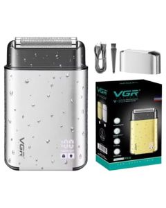 VGR Electric Shaver Ideal for Daily Shaving and Traveling LED Battery Indicator - V-359