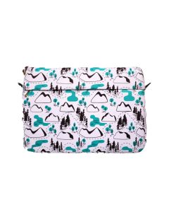 Dawenha Laptop Sleeve Soft Fabric LPT20 -  Snow