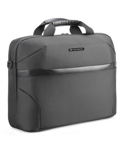 L'AVVENTO (BG704) Laptop Shoulder Bag fits up to 15.6" - Black