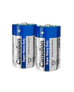 Camelion Battery 3800mAh Super Heavy Duty R14 C -R14-BP2BR14