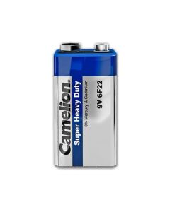 Camelion Battery 450mAh Super Heavy Duty V9 6F22- 6F22-BP1B6F22