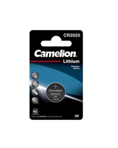 Camelion Battery Lithium - Manganese Dioxide- CR2025-BP1CR2025