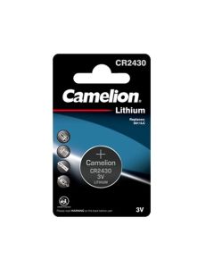 Camelion Battery Lithium - Manganese Dioxide-CR2430-BP1CR2430