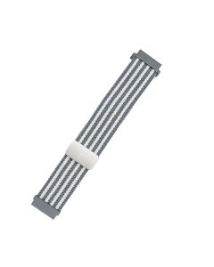 Nylon Trail Loop Strap For 22mm Watches With Magnetic Folding Buckle For Huawei / Xiaomi / Amazfit / Chinese watches - Grey