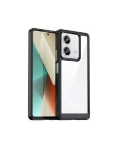 Q-Series Back Cover For Xiaomi Note 13 With - Black Edge