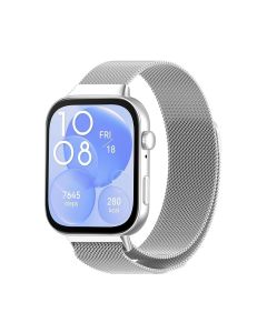 Stainless Steel Strap For Huawei Watch Fit 3 - Silver