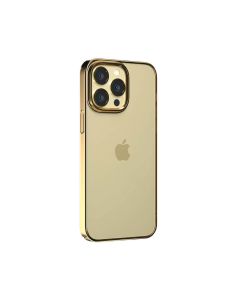 Devia Back Cover for iPhone 14 / 13 Glimmer Series Magnetic Case PC  (6.1) - Gold