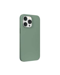 Devia Back Cover for iPhone 14 / 13 Nature Series Silicone Magnetic Case (6.1) - Green