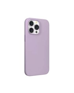 Devia Back Cover for iPhone 14 / 13 Nature Series Silicone Magnetic Case (6.1) - Purple