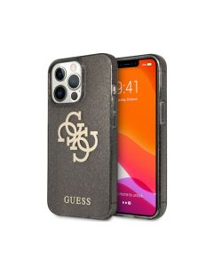 جيس جراب ظهر لهاتف أيفون 13 برو GUHCP13LPCUGL4GBK TPU لامع 4G Logo - أسود