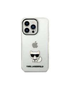 Karl Lagerfeld for iPhone 15 Plus & 14 Plus IML Choupette Body Hard Case -Transparent