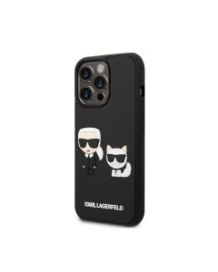 Karl Lagerfeld for iPhone 14 3D Rubber Karl & Choupette Hard Case