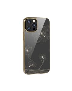 Devia Crystal Flora Series case - iPhone13 Pro (6.1) - Gold