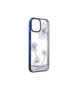 Devia Crystal Flora Series case - iPhone13 Pro (6.1) - Blue