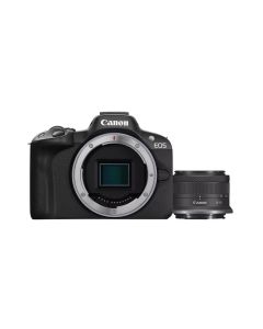 Canon Digital Camera EOS R50 - Black + RF-S 18-45mm F4.5-6.3 IS STM Lens