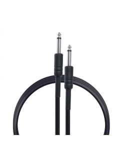 2B (CV096) 1/4" Male Mono to 1/4" Male Mono Cable for Mic -1M - Black