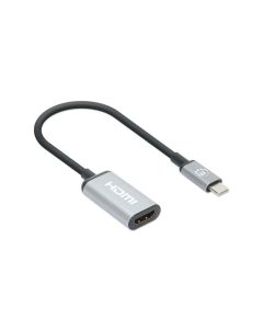 مانهتن محول من Type-C Male إلي HDMI Female - أسود