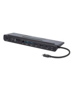 Manhattan 153478 Triple-Monitor Docking Station with MST