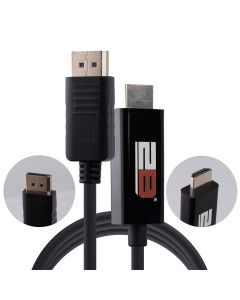 توبي DC504 كابل DisplayPort الي HDMI طوله 1 متر - أسود