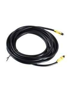 2B (DC556) - Toslink Fiber Optical Cable for Sound - 5M - Black