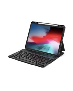 WIWU Protective Keyboard Case For iPad 2024 Air 12.9 / Pro 12.9 inch (2018~2022) (Arabic+ English) - Black