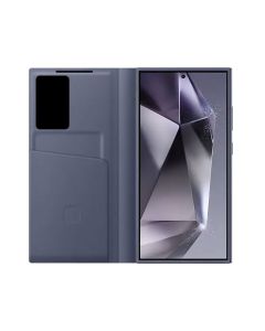 Samsung Original Cover S24 Ultra Smart View Wallet Case - Mystic Violet