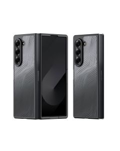 Aimo Series Back Cover for Samsung Z Fold 6 - Black Edge