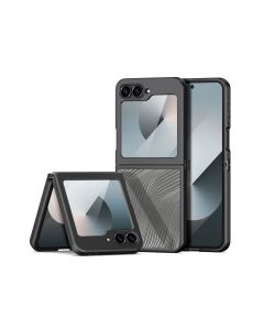 Aimo Series Back Cover for Samsung Z Flip 6 - Black Edge