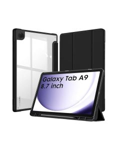 Evo Crystal Folio Case For Samsung A9 8.7 inch - Black