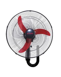 Fresh El Shabah Wall Fan 18 Inch 3 Speed, 3 Baldes With Remote Control - Black *Red - 5315