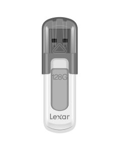 Lexar JumpDrive V100 USB 3.0 128GB Flash Drive - Silver - LJDV100-128ABGY