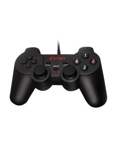 E-train (GP002) Game Pad USB 1 Hand with Dual Analog Vibration EJ-03